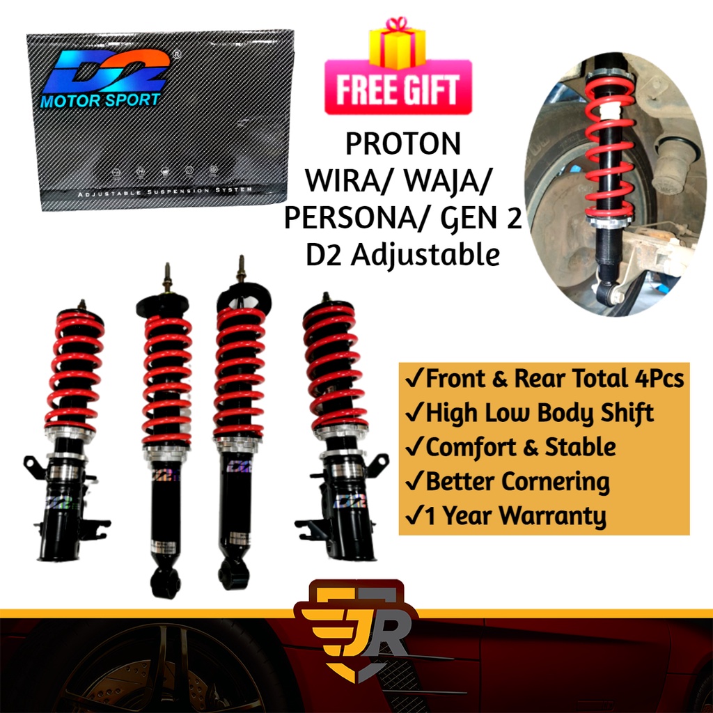 D2 Hi Low High Low Body Shift Adjustable Absorber Waja Persona Gen2 ...