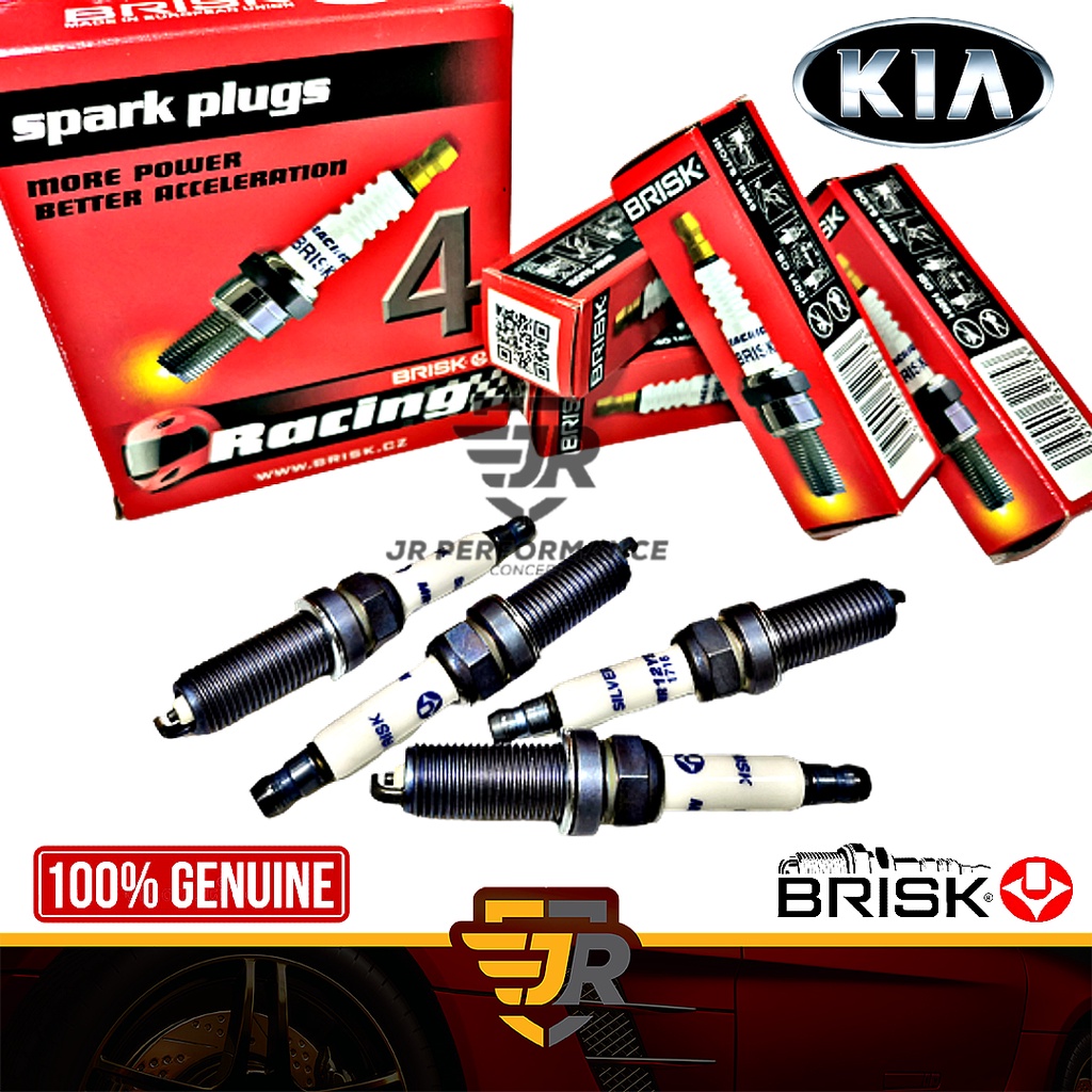 Brisk Silver Spark Plug Kia Forte KTM Duke 200 250390 Modenas RS200