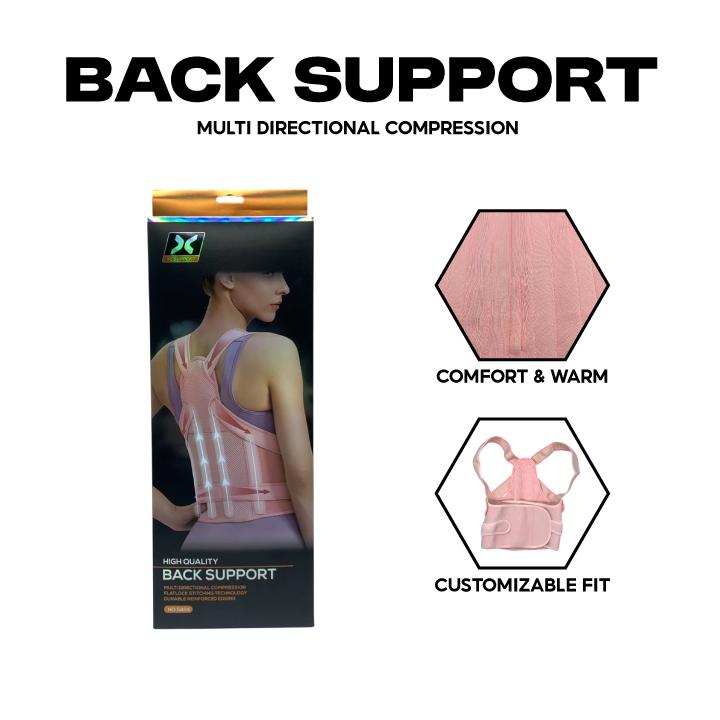 product adjustable back support brace lumbar posture support